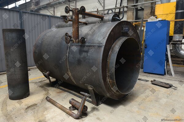 Дизельный парогенератор 300 кг в час 130 С изготовление